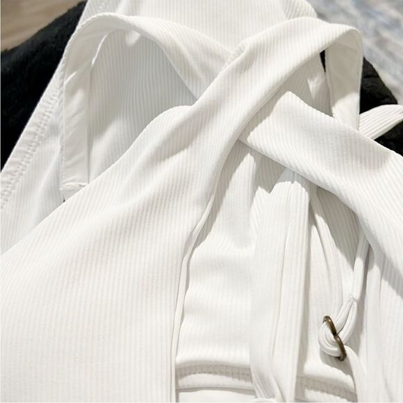 NWT BECCA Swimsuit! New  I only have fine ribbed white in stock - Picture 2 of 5